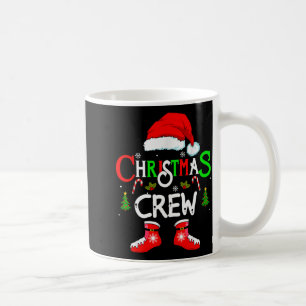 Funny Christmas Crew Xmas Squad Santa Family Pajam Coffee Mug
