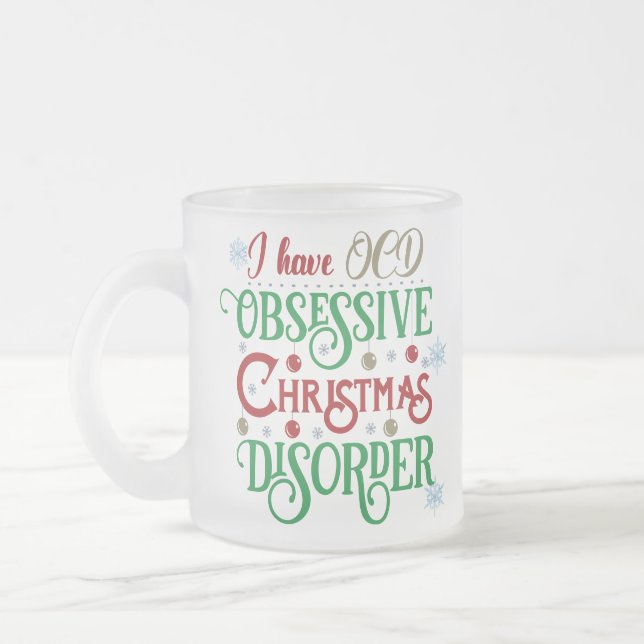 Funny Christmas Cup with Merry Christmas Message (Left)