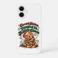 Funny Christmas Dog Lights Sarcastic Winter