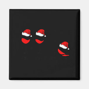 Funny Christmas Drink Drank Drunk Xmas Holiday  Magnet