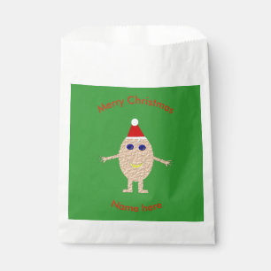 Funny Christmas Egg Custom Favour Bags