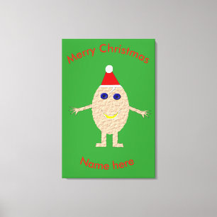 Funny Christmas Egg Custom Print