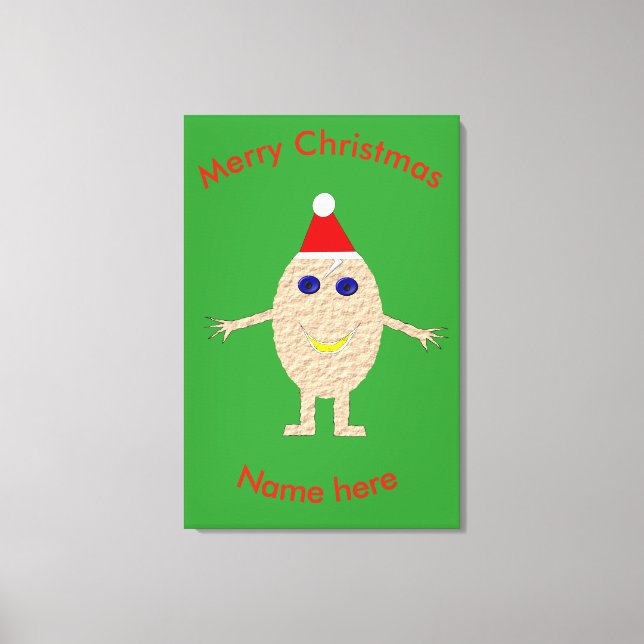 Funny Christmas Egg Custom Print (Front)