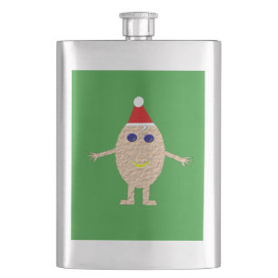 Funny Christmas Egg Flasks