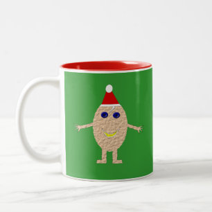 Funny Christmas Egg Mug