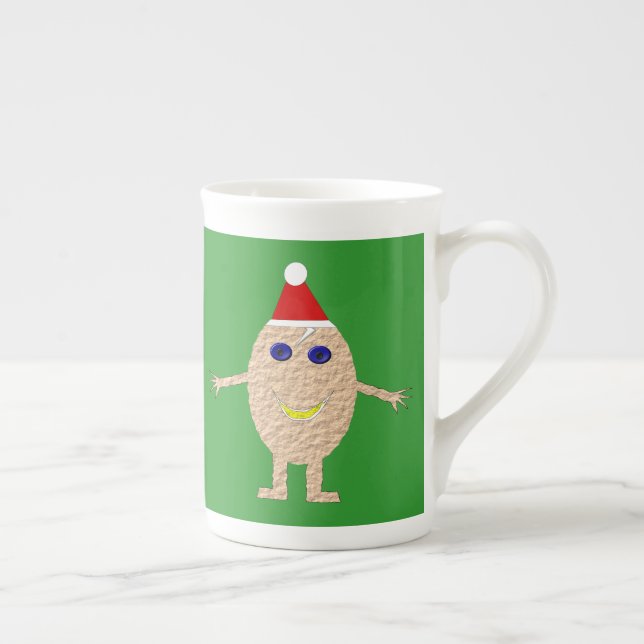 Funny Christmas Egg Mug (Right)