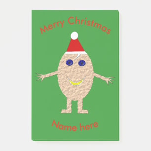 Funny Christmas Egg Post it notes Pad