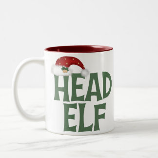 Funny Christmas Elf Mug
