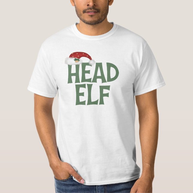 Funny Christmas Elf T-Shirt (Front)