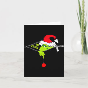 Funny Christmas Ew People Men Women Kid Boys Girls Card