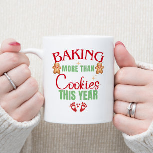 FUNNY CHRISTMAS EXPECTING MOM MUG