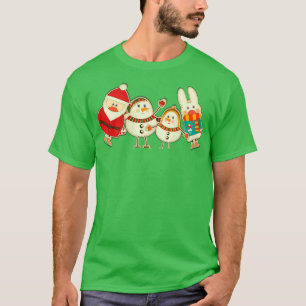 Funny Christmas Face Mask T-Shirt