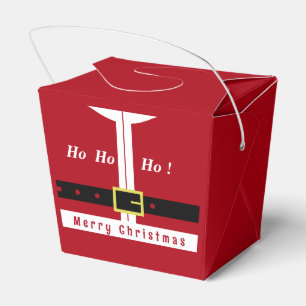 Funny Christmas Favour Box Santa Gift