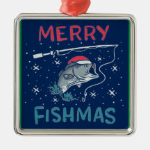 Funny Christmas Fish Flshing