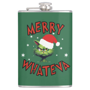 Funny Christmas Flask