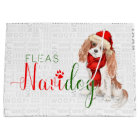 Funny Christmas Fleas Navidog King Charles Spaniel