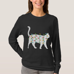 Funny Christmas for Animal Lover Christmas Lights  T-Shirt
