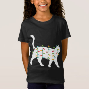 Funny Christmas for Animal Lover Christmas Lights T-Shirt