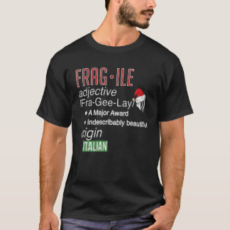 Funny Christmas Fragile Fra Gee Lay Major Award T T-Shirt