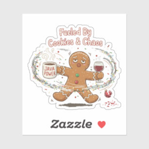 Funny Christmas Fuelled By Cookies & Chaos Ginge