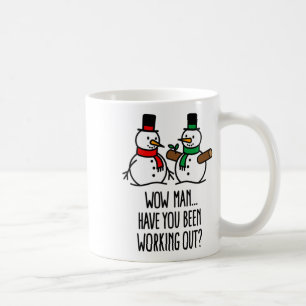 Funny Christmas Funny Gym Bodybuilding Workout Sno Coffee Mug
