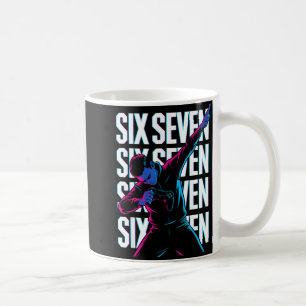 Funny Christmas Gamer Dabbing Xmas Dab Six Seven 6 Coffee Mug