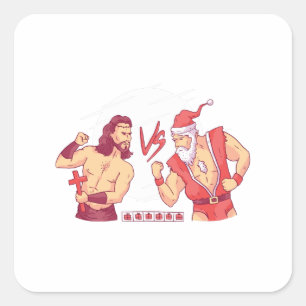 Funny Christmas Gamer Gift For Gaming Lover Square Sticker