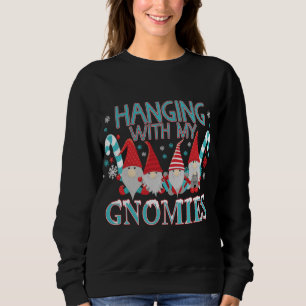 Funny Christmas Garden Gnome Gnomies Sweatshirt