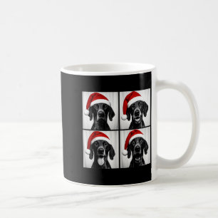Funny Christmas German Shorthaired Inter Santa Pho Coffee Mug