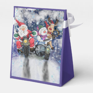 Funny Christmas Gift Box Happy Christmas Friends