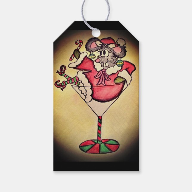 Funny Christmas  Gift Tags (Front)