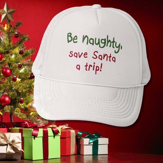 Funny Christmas gifts Holiday humor quotes hats (Funny White Elephant gifts with Santa sarcasm. Fun for mom, dad, husband, wife, coworker, friends...)
