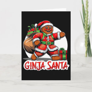 Funny Christmas Ginja Redhead Ginger Santa 1 Card