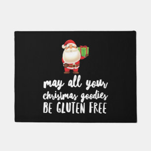 Funny Christmas Gluten Free Doormat