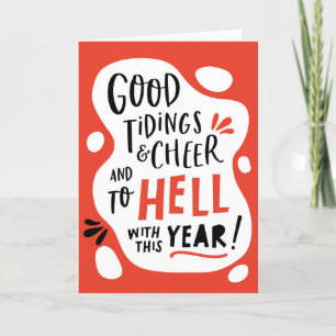 Funny Christmas Greeting Card 