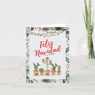 Funny Christmas Greeting Card - Feliz Navidad