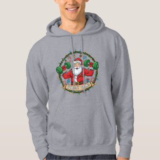 FUNNY CHRISTMAS GYM T-SHIRT HOODIE