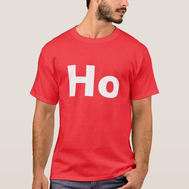 Funny Christmas Ho T Shirt (Front)