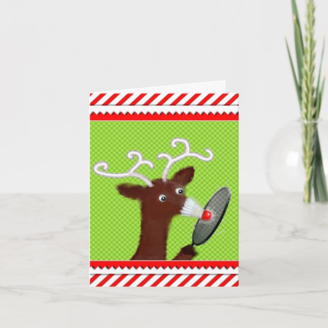 Funny Christmas Holiday Card (Front)