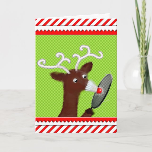 Funny Christmas Holiday Card (Front)