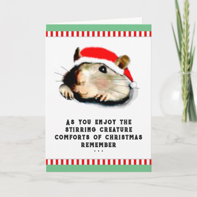 Funny Christmas Holiday Card (Front)