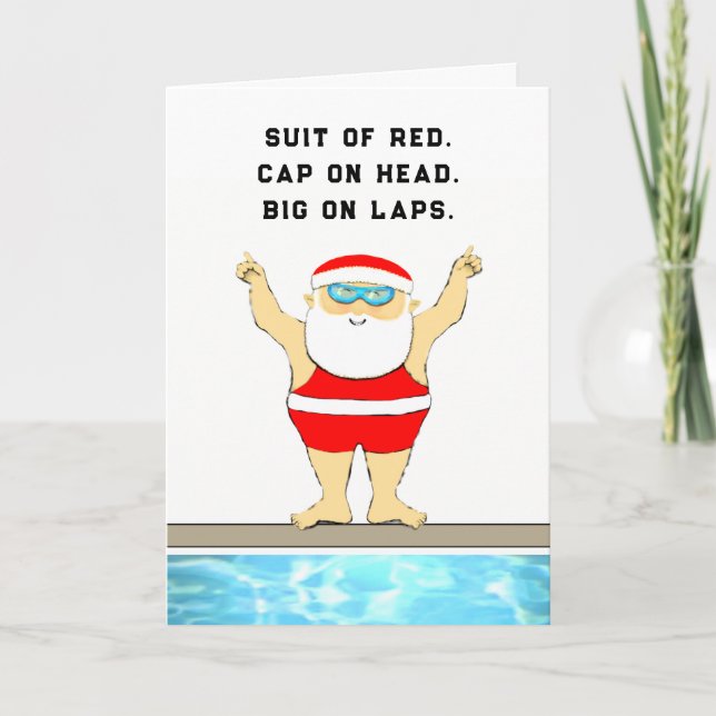 Funny Christmas Holiday Card (Front)