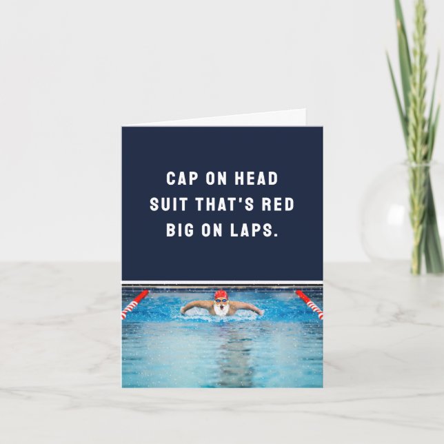 Funny Christmas Holiday Card (Front)