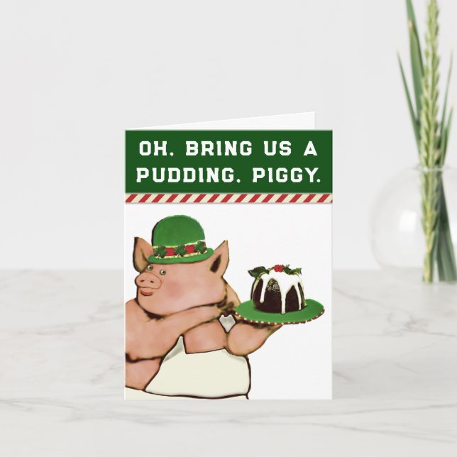 Funny Christmas Holiday Card (Front)