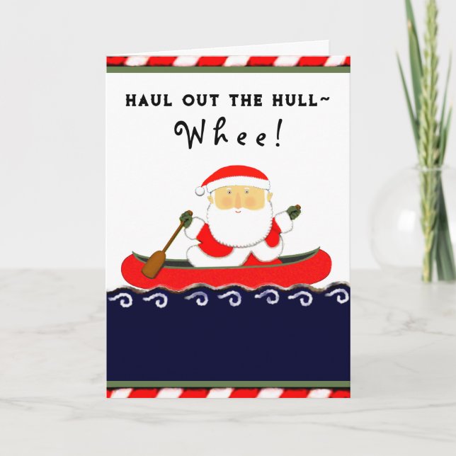 Funny Christmas Holiday Card (Front)