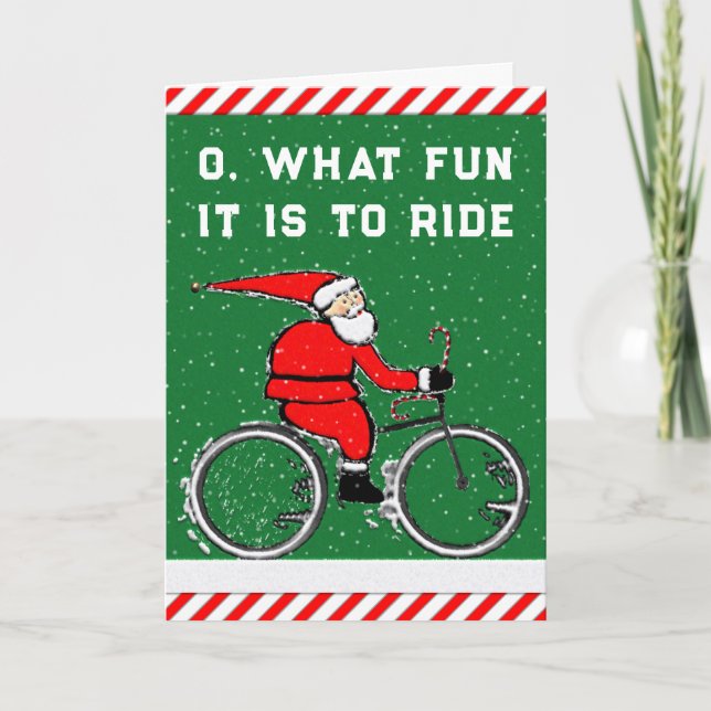 Funny Christmas Holiday Card (Front)