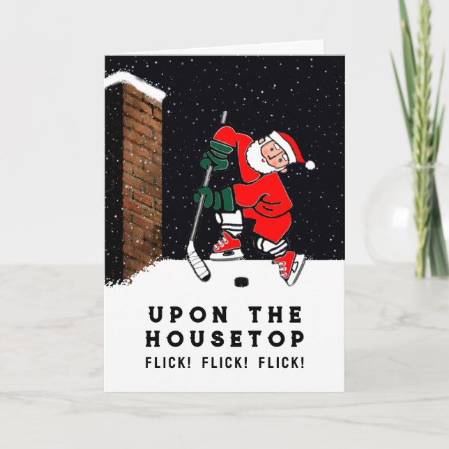 Funny Christmas Holiday Card (Front)