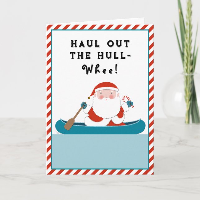 Funny Christmas Holiday Card (Front)