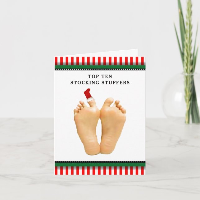Funny Christmas Holiday Card (Front)
