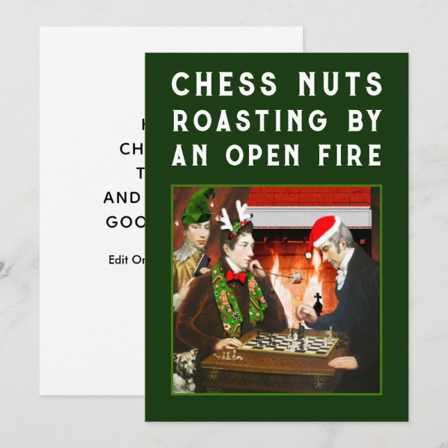 Funny Christmas Holiday Cards (Front/Back)